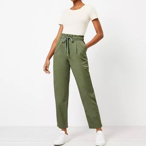 LOFT poplin jogger pants